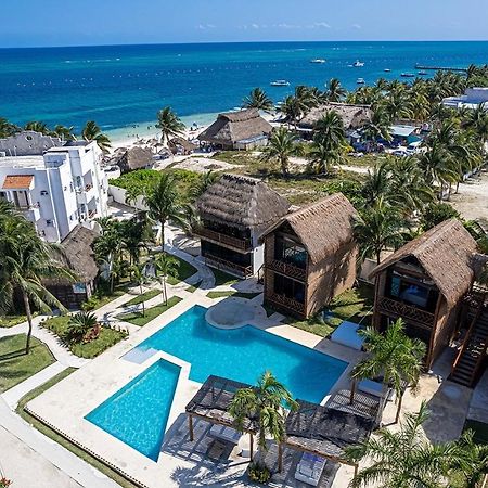 Kabanas & Beach Club Ojo De Agua Puerto Morelos Esterno foto